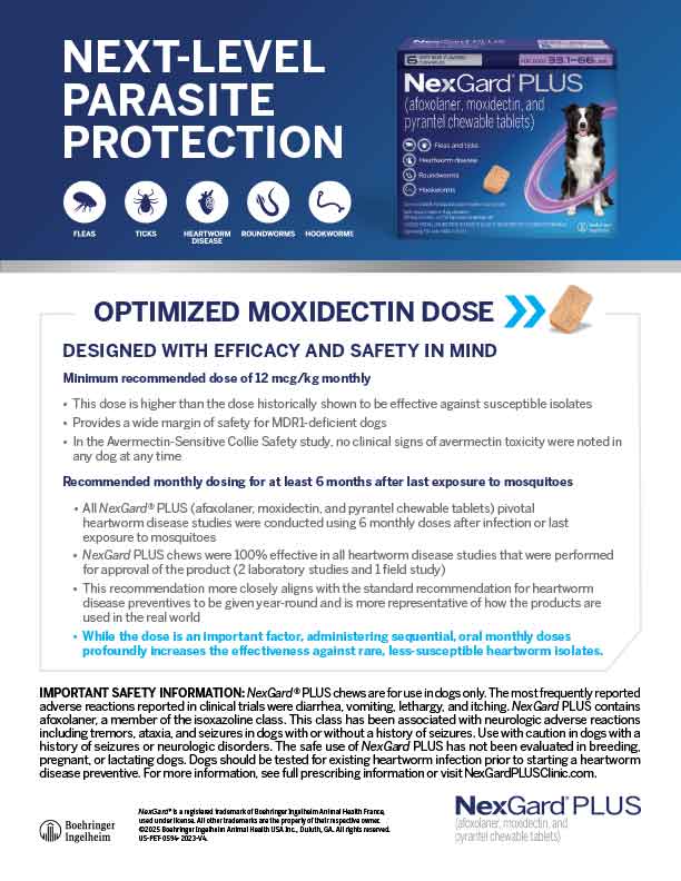 NGP Moxidectin Dosing Vet Tech Detailer